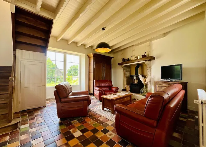 別荘 Le Clos Du Gallion An Authentic Haven Of Peace Saint-Cyr (Manche)